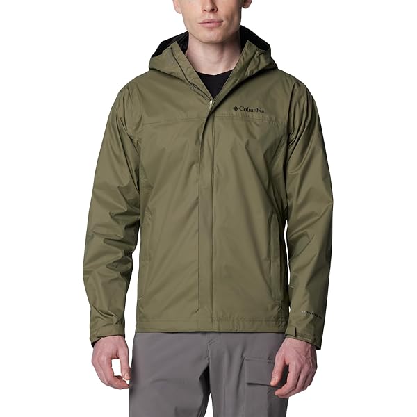 Cole Haan Signature Men's Classic Hooded Rain Jacket, Tan Cole Haan Signature Men's Classic Hooded Rain Jacket, Tan
